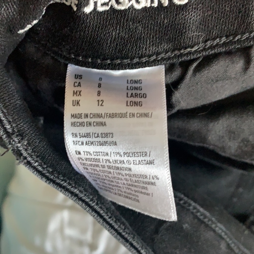 American Eagle super super stretch high rise leggings size 8 - Picture 3 of 3